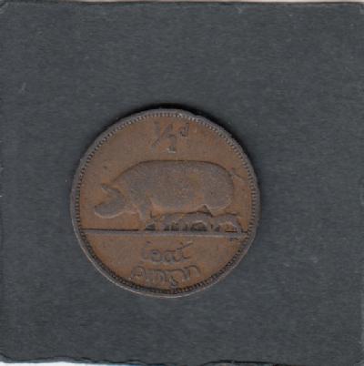 Beschrijving: 1/2 Penny  PIG